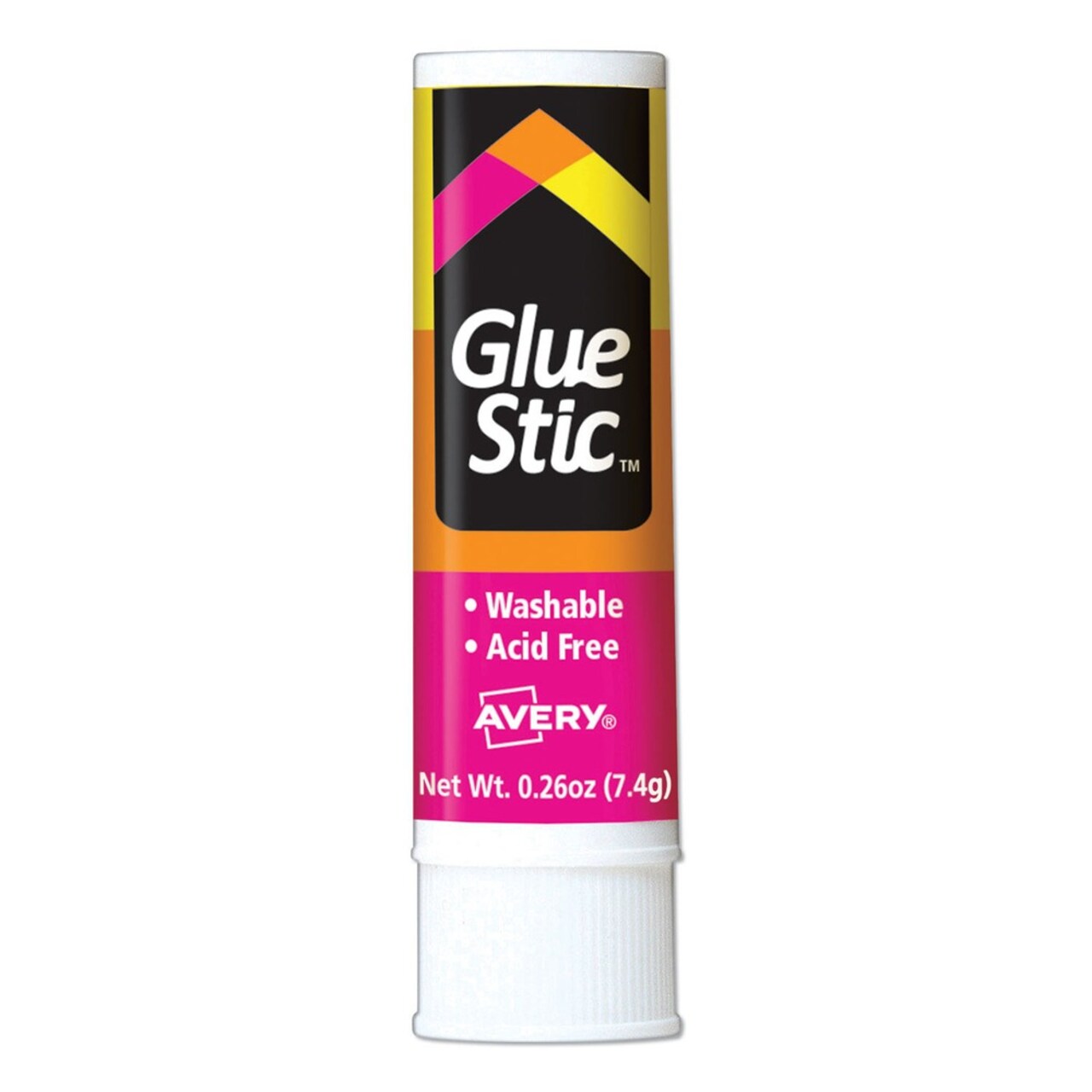 Avery 0.26 oz. Permanent Glue Stic - Applies White/Dries Clear